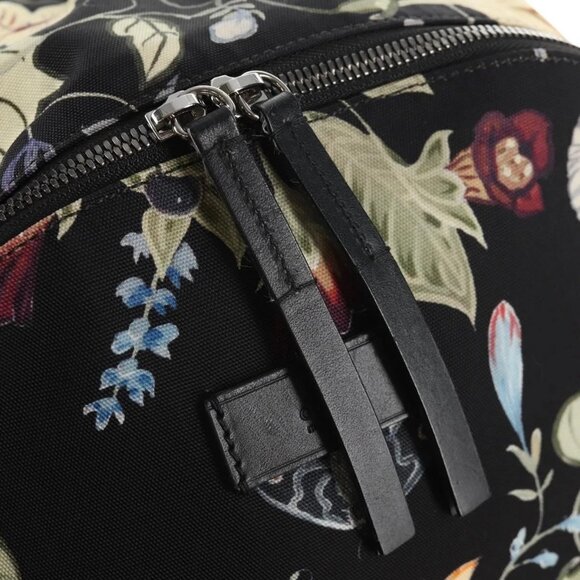 GUCCI flora Backpack Canvas Black Silver 353476 main image 12